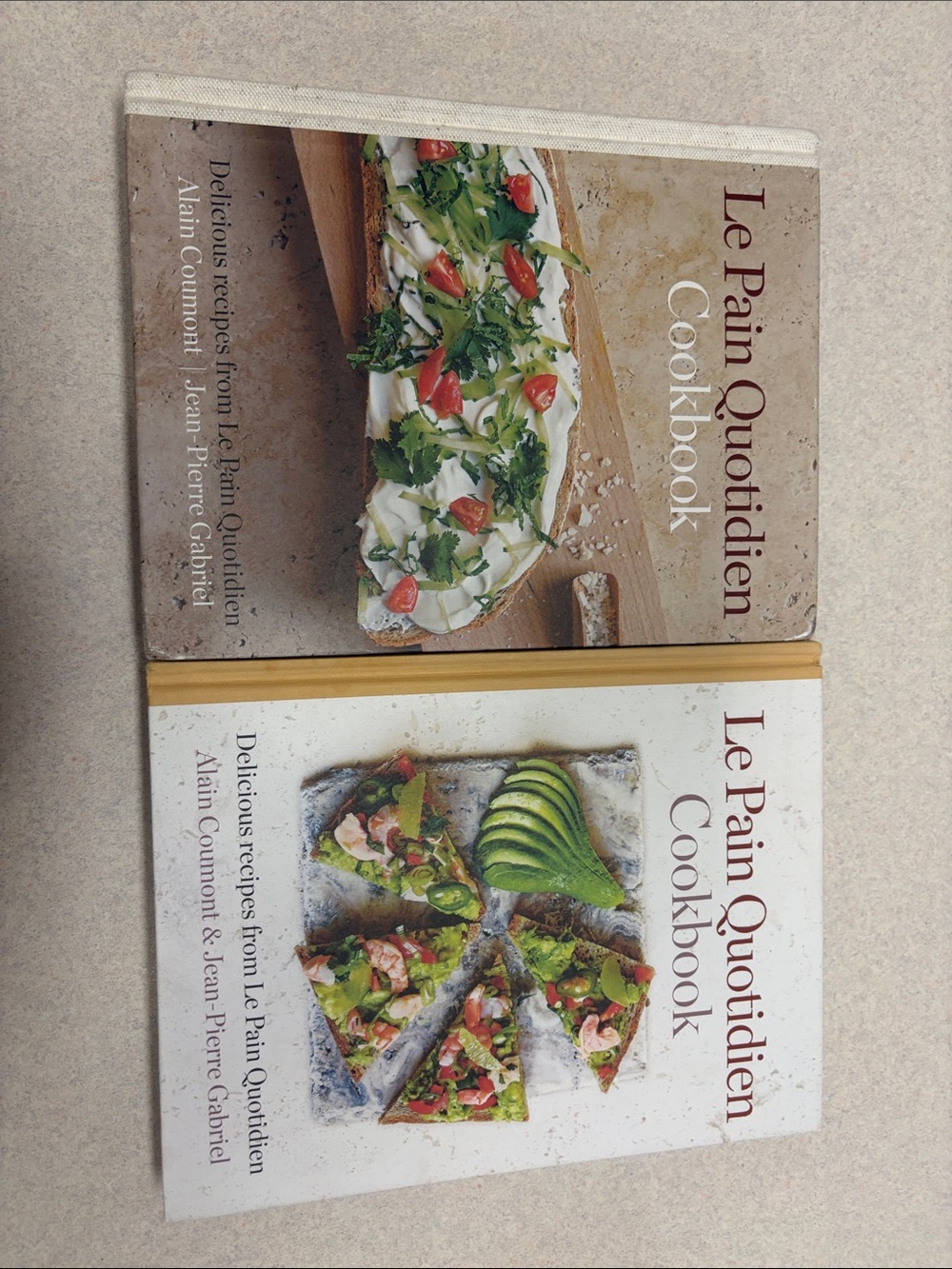 Cookbook Set - White and Tan Covers